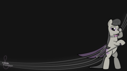 Size: 3200x1800 | Tagged: safe, artist:bluesparkks, octavia melody, g4, bow (instrument), female, solo, wallpaper