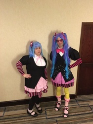 Size: 1024x1365 | Tagged: safe, pixel pizazz, human, equestria girls, g4, clothes, cosplay, crossdressing, crossplay, irl, irl human, photo