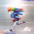 Size: 1000x1000 | Tagged: safe, artist:manic-the-lad, rainbow dash, equestria girls, g4, a dash of everything, clothes, compression shorts, female, gotta go fast, jacket, patreon, patreon logo, pleated skirt, poptart, schoolgirl toast, shoes, shorts, skirt, sneakers, socks, solo