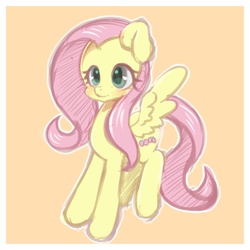 Size: 900x900 | Tagged: safe, artist:ayahana, fluttershy, g4, female, solo