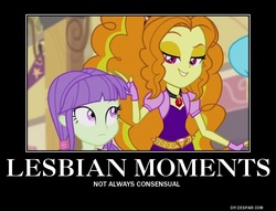 Size: 750x574 | Tagged: safe, artist:scarecrow113, adagio dazzle, bright idea, equestria girls, g4, my little pony equestria girls: rainbow rocks, motivational poster