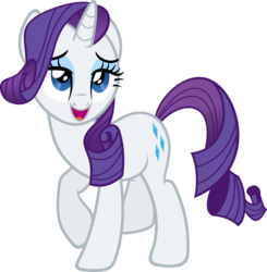 Size: 5887x6000 | Tagged: safe, artist:slb94, rarity, g4, absurd resolution, bedroom eyes, open mouth, raised hoof, simple background, transparent background, vector