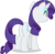 Size: 8690x8486 | Tagged: safe, artist:luckreza8, rarity, a hearth's warming tail, g4, .svg available, absurd resolution, butt, eyes closed, female, inkscape, plot, simple background, solo, transparent background, vector