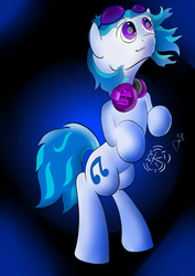 Size: 1280x1808 | Tagged: safe, artist:darkthemod, dj pon-3, vinyl scratch, pony, unicorn, g4, female, solo