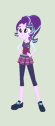 Size: 318x720 | Tagged: safe, artist:obeliskgirljohanny, starlight glimmer, equestria girls, g4, clothes, crystal prep academy, crystal prep academy uniform, equestria girls-ified, female, humanized, school uniform, solo