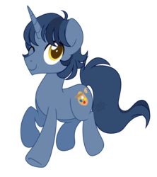 Size: 1067x1200 | Tagged: dead source, safe, artist:va1ly, oc, oc only, oc:b.b., pony, cute, male, solo, stallion