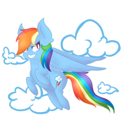 Size: 2480x2339 | Tagged: safe, artist:kittii-kat, rainbow dash, g4, female, high res, solo