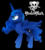 Size: 821x921 | Tagged: safe, artist:tsand106, princess luna, g4, irl, photo, plushie, solo