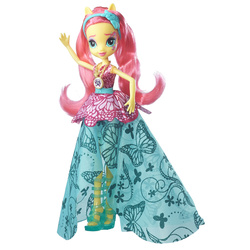 Size: 1000x1000 | Tagged: safe, fluttershy, equestria girls, g4, my little pony equestria girls: legend of everfree, clothes, doll, dress, feet, female, gala dress, high heels, platform shoes, sandals, solo, toy