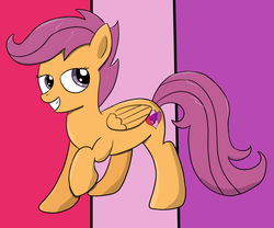 Size: 2400x2000 | Tagged: safe, artist:darelith, scootaloo, g4, cutie mark, dashing, female, high res, raised hoof, solo, the cmc's cutie marks