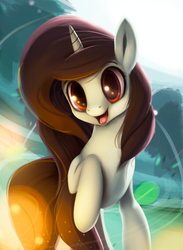 Size: 650x887 | Tagged: safe, artist:rodrigues404, oc, oc only, pony, unicorn, raised hoof, solo
