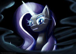 Size: 1697x1200 | Tagged: safe, artist:alvh-omega, nightmare rarity, pony, g4, female, solo