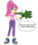 Size: 5000x6000 | Tagged: dead source, safe, artist:razethebeast, sour sweet, equestria girls, g4, absurd resolution, clothes, dialogue, flash puppet, freckles, looking at you, new outfit, open mouth, ratchet and clank, shoes, simple background, sneakers, solo, speech bubble, transparent background, vector, warmonger