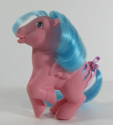 Size: 600x664 | Tagged: safe, photographer:breyer600, firefly, pegasus, pony, g1, female, irl, mare, photo, solo, toy