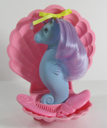 Size: 502x600 | Tagged: safe, photographer:breyer600, seawinkle, sea pony, g1, irl, photo, sea ponies, solo, toy