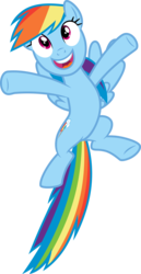 Size: 6709x13021 | Tagged: safe, artist:decprincess, rainbow dash, pony, g4, my little pony: friendship is magic, trade ya!, absurd resolution, female, simple background, solo, transparent background, vector