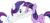 Size: 13092x6137 | Tagged: safe, artist:decprincess, rarity, twilight sparkle, g4, absurd resolution, simple background, transparent background, twilight sparkle (alicorn), vector