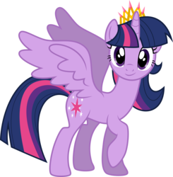 Size: 8504x8678 | Tagged: safe, artist:decprincess, twilight sparkle, alicorn, pony, g4, three's a crowd, absurd resolution, female, mare, simple background, solo, transparent background, twilight sparkle (alicorn), vector