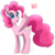 Size: 900x900 | Tagged: safe, artist:haydee, pinkie pie, earth pony, pony, g4, female, simple background, solo, speech bubble, transparent background