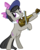 Size: 7238x9000 | Tagged: safe, artist:korsoo, octavia melody, earth pony, pony, a hearth's warming tail, g4, absurd resolution, bipedal, bow (instrument), bowtie, cute, female, hat, inkscape, musical instrument, playing, simple background, smiling, solo, transparent background, vector, victorian, violin, violin bow