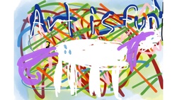 Size: 1334x750 | Tagged: safe, artist:super trampoline, rarity, poorly drawn encouragement ponies, g4, 1000 hours in ms paint, abstract, abstract background, art, encouragement, encouraging, ms paint, text