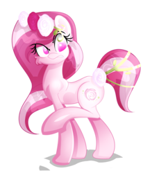 Size: 2898x3000 | Tagged: safe, artist:asimplerarity, oc, oc only, oc:rosy ruby, pony, high res, simple background, solo, transparent background