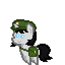 Size: 128x128 | Tagged: safe, artist:pixelanon, oc, oc only, oc:joyride, pony, unicorn, colt quest, 8-bit, child, cute, female, filly, foal, hat, horn, mailbag, mailmare, mailpony, pixel art, pointy ponies, postman's hat, postmare, simple background, solo, transparent background