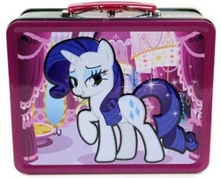 Size: 500x401 | Tagged: safe, rarity, g4, irl, lunchbox, merchandise, photo, solo