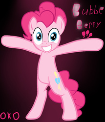 Size: 828x964 | Tagged: safe, artist:love354398, pinkie pie, g4, bubble berry, rule 63, solo