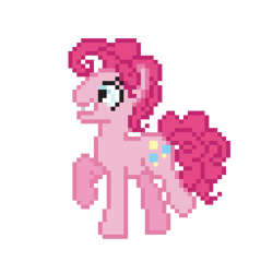 Size: 256x256 | Tagged: safe, artist:chaosfission, pinkie pie, g4, adoraberry, bubble berry, cute, desktop ponies, pixel art, rule 63, rule63betes, simple background, solo, transparent background