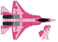 Size: 1315x957 | Tagged: safe, artist:bagera3005, artist:trotsworth, artist:zhanrae30, pinkie pie, g4, bubble berry, plane, recolor, rule 63