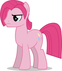 Size: 599x691 | Tagged: safe, artist:rogerlink, pinkie pie, g4, bubble berry, bubblini davinci berry, pinkamena diane pie, rule 63, simple background, solo, transparent background, vector