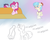 Size: 1024x819 | Tagged: safe, artist:dusthiel, coco pommel, pinkie pie, twilight sparkle, alicorn, pony, g4, the saddle row review, blushing, broom, clone, female, mare, pinkie clone, red nosed, scene interpretation, sweepsweepsweep, tissue, twilight sparkle (alicorn), twilight sweeple