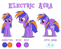 Size: 1280x1024 | Tagged: safe, artist:tsabak, oc, oc only, oc:electric aura, pegasus, pony, female, mare, reference sheet, show accurate, solo, tumblr