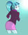 Size: 1137x1422 | Tagged: safe, artist:amazingpuffhair, sonata dusk, equestria girls, g4, female, looking back, solo