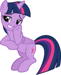 Size: 4834x5987 | Tagged: safe, artist:osipush, twilight sparkle, alicorn, pony, g4, the saddle row review, absurd resolution, beautiful, bedroom eyes, cute, dat face, female, implied table, inkscape, legs together, mare, simple background, smuglight sparkle, solo, stupid sexy twilight, transparent background, twilight sparkle (alicorn), vector