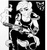 Size: 960x1024 | Tagged: dead source, safe, artist:karakylia, oc, oc only, oc:littlepip, anthro, fallout equestria, black and white, fanfic, fanfic art, female, grayscale, gun, horn, m870, monochrome, pipbuck, shotgun, smiling, smoke, smoking gun, solo, text, weapon