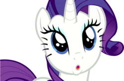 Size: 3500x2296 | Tagged: safe, artist:bluetech, rarity, g4, the saddle row review, .svg available, amazed, female, high res, inkscape, simple background, solo, spellbound, transparent background, vector, wide eyes