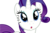 Size: 3500x2296 | Tagged: safe, artist:bluetech, rarity, g4, the saddle row review, .svg available, amazed, female, high res, inkscape, simple background, solo, spellbound, transparent background, vector, wide eyes