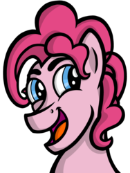 Size: 1024x1365 | Tagged: safe, artist:spinoffjoe, pinkie pie, g4, bubble berry, rule 63, simple background, solo, transparent background