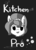 Size: 841x1165 | Tagged: safe, alternate version, artist:tjpones, oc, oc only, oc:brownie bun, earth pony, pony, horse wife, black background, blatant lies, bust, cute, ear fluff, female, fire, grayscale, head, kitchen, mare, monochrome, open mouth, simple background, solo, text, this will end in fire