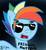 Size: 633x692 | Tagged: safe, artist:alexstrazse, rainbow dash, g4, rainbow blitz, rule 63, solo, sunglasses