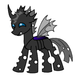 Size: 300x299 | Tagged: safe, oc, oc only, oc:stormrunner, changeling