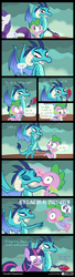 Size: 630x2325 | Tagged: safe, artist:dm29, princess ember, rarity, spike, twilight sparkle, alicorn, dragon, pony, g4, gauntlet of fire, bloodstone scepter, comic, crush, dragon lord ember, female, jealous, kiss on the lips, kissing, male, mare, ship:emberspike, ship:sparity, shipping, straight, twilight sparkle (alicorn)