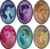 Size: 1024x1012 | Tagged: safe, artist:drpokelover, applejack, fluttershy, pinkie pie, rainbow dash, rarity, twilight sparkle, g4, mane six