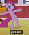 Size: 202x238 | Tagged: safe, screencap, pinkie pie, earth pony, pony, g4, bipedal, god, meme, pinkamena diane pie, t pose, window, youtube caption