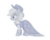 Size: 5000x3981 | Tagged: safe, artist:dashiesparkle, applejack, spirit of hearth's warming past, ghost, a hearth's warming tail, g4, my little pony: friendship is magic, .svg available, absurd resolution, clothes, female, hat, ponyscape, side view, simple background, solo, spirit, transparent background, vector