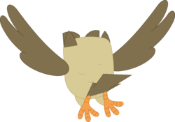 Size: 3595x2511 | Tagged: safe, artist:porygon2z, owlowiscious, bird, owl, g4, high res, male, simple background, solo, transparent background, vector