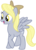 Size: 1024x1436 | Tagged: safe, artist:blah23z, derpy hooves, flitter, pegasus, pony, g4, cute, derpabetes, female, mare, palette swap, recolor, simple background, solo, transparent background