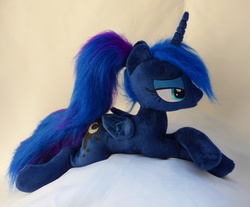 Size: 3640x3016 | Tagged: safe, artist:epicrainbowcrafts, princess luna, pony, g4, high res, irl, photo, plushie, solo